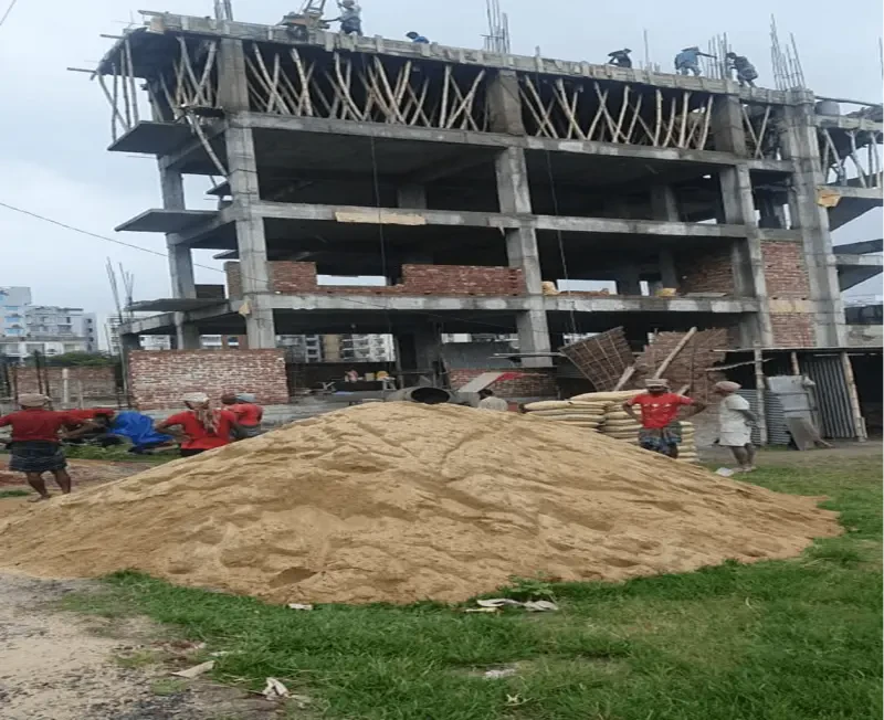 Seven Storied Building Project Design and Execution At Uttara, Dhaka
